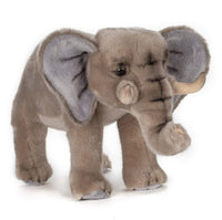 Wildlife Tree Standing 12 Inch Stuffed Elephant Plush Animal Kingdom Collection