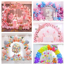 Load image into Gallery viewer, Balloon Arch Kit, Adjustable Balloon Arch Stand With Base, 50Pcs Balloon Clips,Manual Balloon Pump Balloon Knotter-Wedding Graduation Baby Shower and Birthday Party Supplies Decorations
