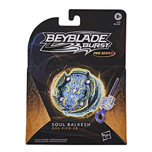 Load image into Gallery viewer, BEYBLADE Burst Pro Series Soul Balkesh Spinning Top Starter Pack -- Stamina Type Battling Game Top with Launcher Toy
