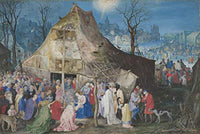 Jan Brueghel The Elder The Adoration of The Kings Jigsaw Puzzles Wooden Toy Adult DIY 1000 Piece
