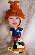 Load image into Gallery viewer, Girls Soccer Bobble Head Frame
