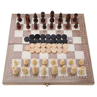 Fockety Wooden Chess Sets, Lightweight Wooden Chess Set, for Adults Kids