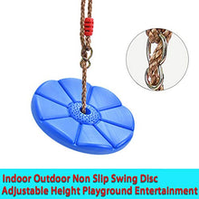 Load image into Gallery viewer, Meshin Outdoor Climbing Rope Disc Swing Children Physical Training Sports Fitness Tree Swing Disc for Kids
