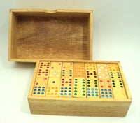 Thai Wooden Domino Game 56 Pieces