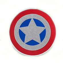 Load image into Gallery viewer, Everfan Captain America Superhero Shield Red
