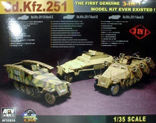 Load image into Gallery viewer, AFV Club 1:35 Sd.Kfz.252 /21 Ausf.C /7 Ausf.D /1 Ausf.D 3 in 1 Model #AF35S35
