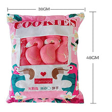 Load image into Gallery viewer, Snack Bag Pillow Stuffed,CutePudding-Shaped Stuffed Animal Dolls Removable Stuffed Animal Doll Creative Gifts for Girls, Plush Cotton Stuffed Animals Pillow for Aldult, Sofa Chair Decorative Pillow
