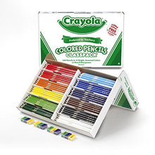 Load image into Gallery viewer, Crayola Colored Pencils, Bulk Classpack, Classroom Supplies, 12 Assorted Colors, 240 Count
