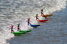 Load image into Gallery viewer, Surfer Dudes Wave Powered Mini-Surfer and Surfboard Toy - Donegan Doolin - Old Version
