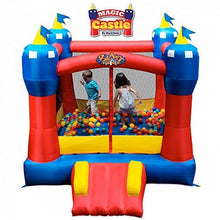 Load image into Gallery viewer, Blast Zone Magic Castle - Inflatable Bounce House with Blower - Premium Quality - Indoor/Outdoor - Portable - Sets Up in Seconds
