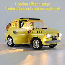 Load image into Gallery viewer, GEAMENT LED Light Kit for Creator Expert Fiat 500 (10271) - Compatible with Lego 77942 Building Blocks Model (Lego Set Not Included) (with Instruction)
