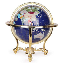 Load image into Gallery viewer, PIVFEDQX Educational Swivel Globe World Map for Office Supplies, Home Teacher (Color : Blue, Size : One Size)
