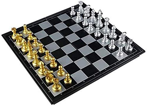 Chess Portable Set Set Magnetic Travel for Kids Traditional Folding Board Game for Adults Educational Kids Toys Puzzle Entertainment Party Game LQHZWYC