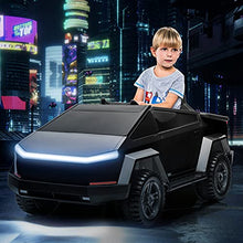 Load image into Gallery viewer, Modern-Depo MX Truck Ride On Car with Remote Control, Cyber Style Pickup Truck 12V Electric Car for Kids to Drive, Black
