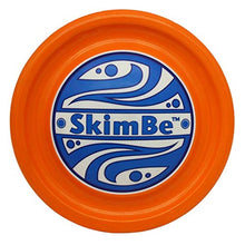 Load image into Gallery viewer, SkimBe Disc Best Winter Toy, Skips, Skims, Slides &amp; Jumps! Great for Swimming Pool, Beach, Snow, &amp; Ice for Kids, Adults &amp; Family (Orange)
