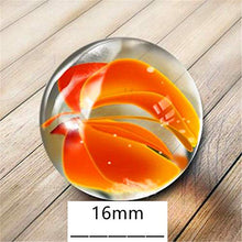Load image into Gallery viewer, 100 pcs Color Mixing Glass Marbles 16mm/0.63inch Kids Marble Games DIY and Home Decoration
