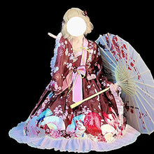 Load image into Gallery viewer, WIDF Japanese Kimono Style Lolita Princess Dress Kawaii Long Sleeves Sweet Girl Fancy Dress 2021 Maid Costume Large
