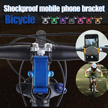 Load image into Gallery viewer, Bike Accessories Bicycle Mobile Phone Bracket Cool Metal Shock Absorbing Fashion Riding Stand for Bicycle Accessories
