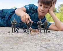Load image into Gallery viewer, Sunny Days Entertainment Elite Force Army Rangers Action Figure 5 Pack with 14 Points of Articulation &amp; Bonus Figure
