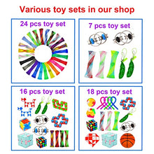 Load image into Gallery viewer, Fidget Toys Set,relieve anxiety,Soothing Marble Fidgets,Squeeze Bean,Fidget Toy Chain,Magic Cube Infinity Cube Toy&amp; More
