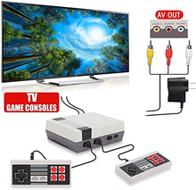 Load image into Gallery viewer, Retro Game Console, Mini Classic Game System Built-in 620 in 1 Classic Game Console - AV Output, Handheld Retro Video Game Console with 2 Controllers, Gift for Kids and Adults
