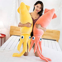 Load image into Gallery viewer, Giant Octopus Stuffed Animal Squid Octopus Pillow Plush Toy Birthday Gift Octopus Plush Stuffed Animal Plush Toy Gifts for Kids (Light Blue,43.3&quot;)
