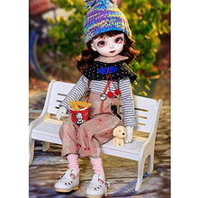 Load image into Gallery viewer, Mini BJD Doll 1/6 SD Dolls 11.4 Inch Ball Jointed Doll DIY Toys Action Figure + Makeup + Accessory +Clothes, Best Gift for Girls Favorites
