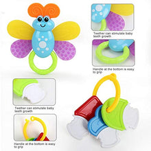 Load image into Gallery viewer, Baby Toys Rattles Teether and Shakers 9 PCS, Baby Newborn Gift Set for Hand Development Early Educational Toys for 0+, 3, 6, 9, 12 Month Newborn Baby, Toddler
