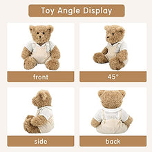 Load image into Gallery viewer, HO-EF Teddy Bear Plush Toys, 11 inches Soft Teddy Bear Stuffed Animals as for Kids, Boys and Girls(Clothes)
