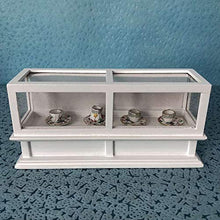 Load image into Gallery viewer, Doll House Accessories, 1:12 Wooden Dollhouse Miniature Display Cabinet Model Mini Furniture Decoration Ornament Christmas Gift for Girls
