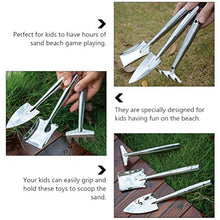 Load image into Gallery viewer, NUOBESTY 3pcs Kids Gardening Tools Set Stainless Steel Small Garden Shovel Rake Fork and Trowel Kids Best Outdoor Toys Gift for Boys and Girls
