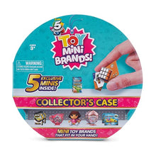 Load image into Gallery viewer, 5 Surprise Toy Mini Brands Collector&#39;s Case - Store &amp; Display 30 Minis with 4 Exclusive Minis Included by ZURU
