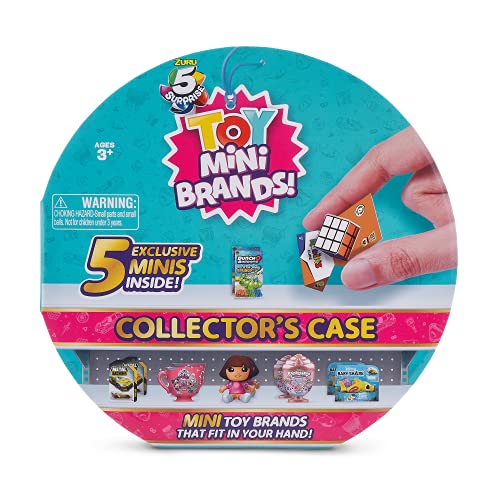 5 Surprise Toy Mini Brands Collector's Case - Store & Display 30 Minis with 4 Exclusive Minis Included by ZURU