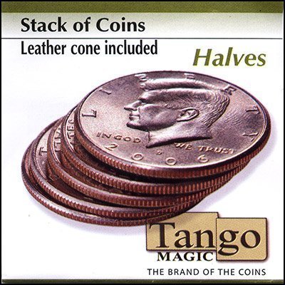 Stack of Coins Halves by Tango