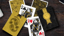 Load image into Gallery viewer, Paisley Magical Black Playing Cards by Dutch Card House Company
