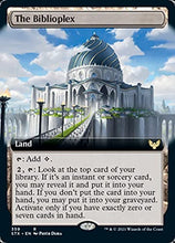 Load image into Gallery viewer, Magic: The Gathering - The Biblioplex (359) - Extended Art - Foil - Strixhaven: School of Mages
