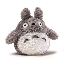 Load image into Gallery viewer, GUND Fluffy Totoro Stuffed Animal Plush in Gray, 6&quot;
