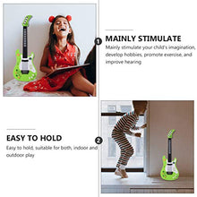 Load image into Gallery viewer, HEALLILY Kid Guitar Toy Electric Musical Guitar Play Guitar Ukulele Musical Instruments Educational Learning Toy Gift Green
