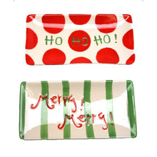 Load image into Gallery viewer, Its in the Bag Christmas Snack Dish
