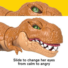 Load image into Gallery viewer, Jurassic World Toys Fisher-Price Imaginext Jurassic World Toys Thrashin Action T Rex Dinosaur Figure for Preschool Kids Ages 3 to 8 Years,Multi

