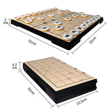 Load image into Gallery viewer, Luoyer 12.2 inch Magnetic Chinese Chess Set Xiangqi Portable Travel Board Game Traditional Classic Educational Strategy Games Travel Folding Board Set
