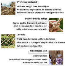 Load image into Gallery viewer, RZM Child Safety Net Stair Balcony Railing Playground Protection Netting Interior Decoration Treehouse Swing Fence Netting Plants Climbing Ruck Trailer Cargo Net (Size : 11m(33ft))
