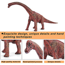 Load image into Gallery viewer, Hautton Dinosaurs Brachiosaurus Figure, Educational Figurine for Children Kids Ages 3-12
