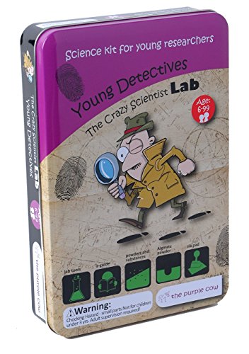 The Purple Cow   Young Detectives Science Kits For Kids From The Famous Crazy Scientist Lab Series.