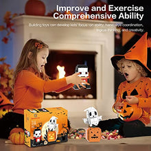 Load image into Gallery viewer, Sawaruita Halloween Toys Ghost Pumpkin Vampire Building Kit for Kids, Cute Halloween Party Gift Goody Bag Fillers for Boys or Girls 6-10 Years Old
