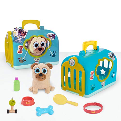 Puppy Dog Pals Groom and Go Pet Carrier, Rolly, by Just Play