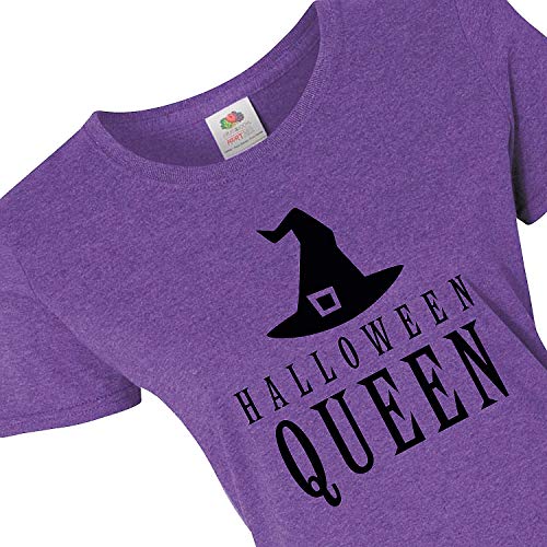 Halloween Queen Women's T-Shirt - Small - Apparel Accessories - 1 Piece Purple