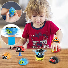 Load image into Gallery viewer, YUEGE Gift Kids Watch Toys for 3-9 Year Old Boys Girls Spinning Top for Kids Toy Set, Children Watch Gyro Inertia Rotation Taxi Q Car
