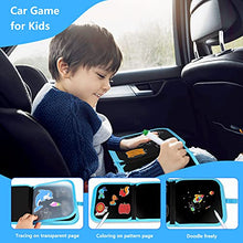 Load image into Gallery viewer, Car Activities Reusable Drawing Book - Kids Travel Toys Erasable Doodle and Scribbler Boards with Color Pens for Boys Girls Airplane Train Road Trip Painting Set Age 3 4 5 6
