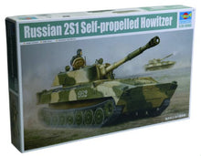 Load image into Gallery viewer, Trumpeter Russian 2S1 Self-Propelled Howitzer (1/35 Scale)

